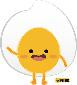 MIBE illustrations - l'oeuf qui fait coucou