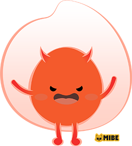 MIBE illustrations - l'oeuf diable