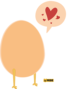 MIBE illustrations - l'oeuf j'aime