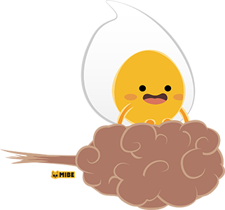 MIBE illustrations - l'oeuf dragon ball nimbus
